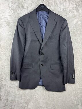 Suitsupply Blazer  Charcoal Pure Wool Napoli Reda 1865 Sport Coat Mens 48 Single